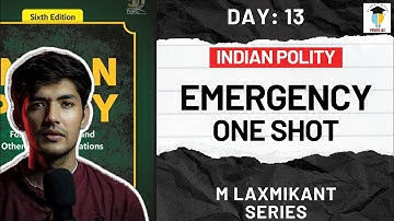 Emergency Provisions of Indian Constitution (Part XVIII) | UPSC Polity Lecture |Power IAS #upsc2026