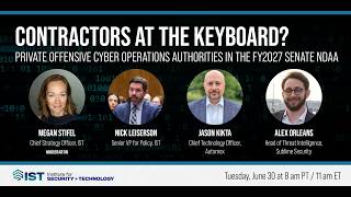 Contractors at the Keyboard? Private Offensive Cyber Operations Authorities in the FY27 Senate NDAA
