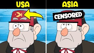 18 Gravity Falls Scenes Censored in Other Countries