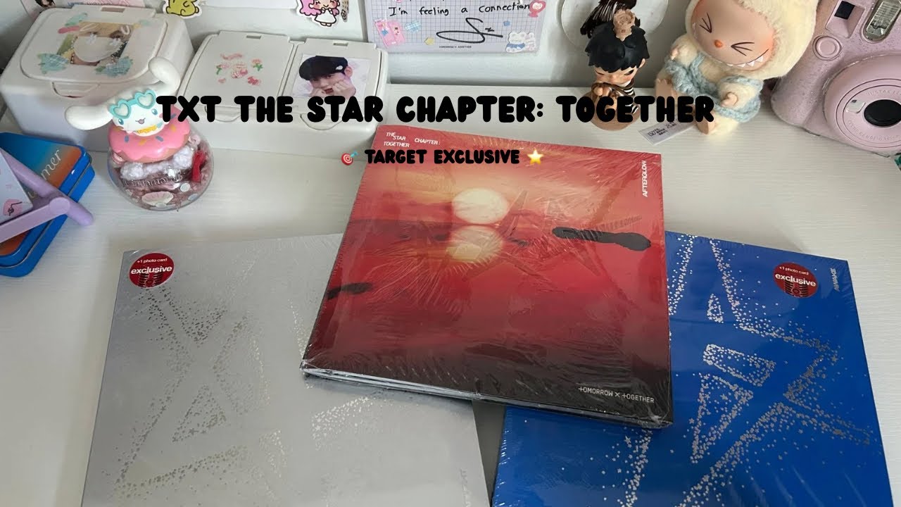 TXT “The Star Chapter: Together” album unboxing | 🎯target