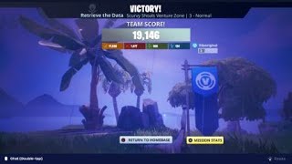 Fortnite STW: Retrieve the Data (Scurvy Shoals Venture Zone | 3 - Normal)