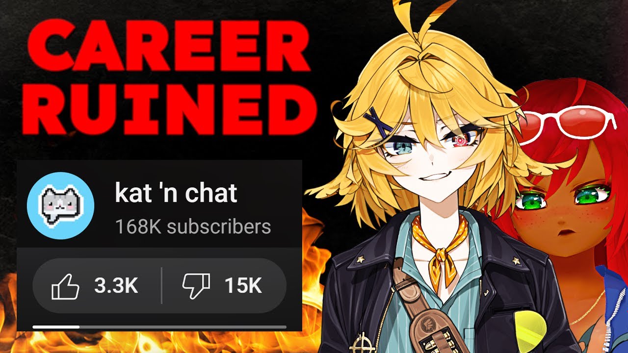 How 2 Vtubers United to Annihilate a Drama Channel Overnight - KatnChat's Career Ending Mistake