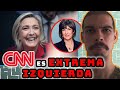 PERIODISTA reacciona a entrevista de CNN a MARINE LE PEN