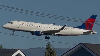 Delta Connection (SkyWest) Embraer E175LR Landing In Idaho Falls [N309SY]