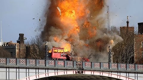 Jackie Chan Bus Explosion Creates London Terror Scare