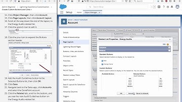 Create Custom Buttons and Links in Salesforce