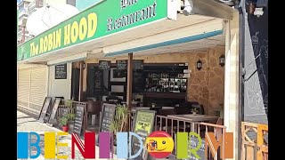 Benidorm's PLACE TO BE! ☀️🇪🇸 Bingo, Robin Hood Bar, McD's, Starbucks, Italian, KFC! 🛍️🍔🍺🍗 #benidorm