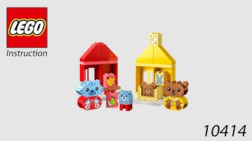 LEGO Instruction - DUPLO - 10414 - Daily Routines: Eating & Bedtime