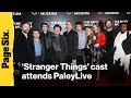 'Stranger Things' cast attends PaleyLive minus David Harbour and Millie Bobby Brown