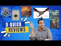 5 Quick Reviews with Joey Evans