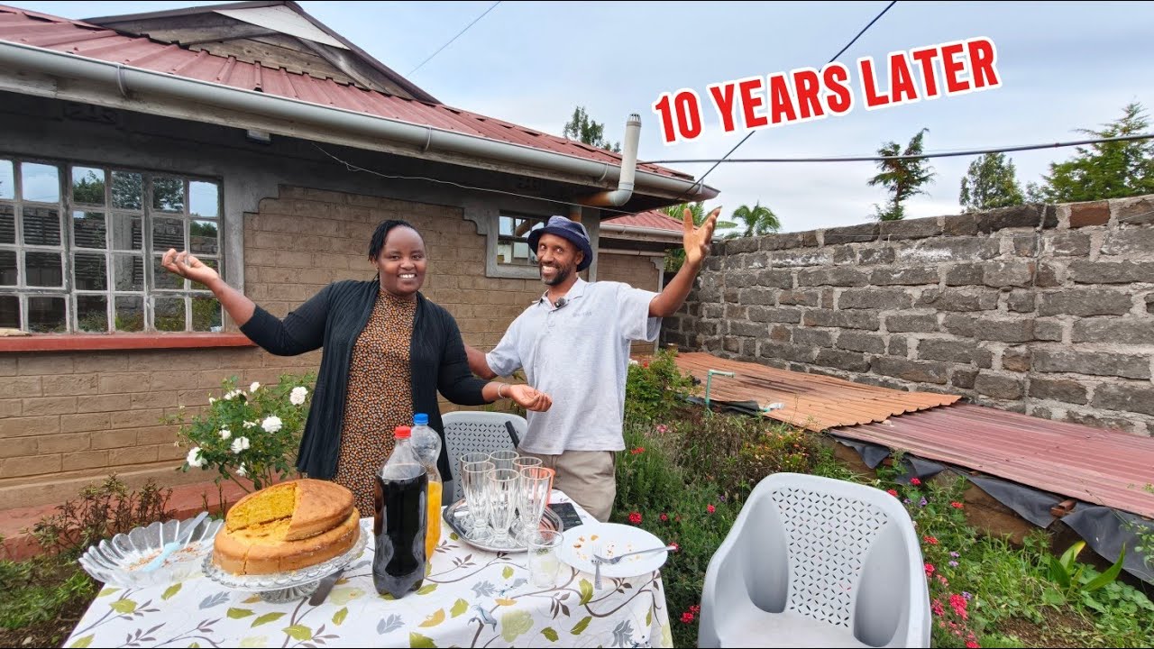 10 Years of Waiting… Finishing the Wall Around Our Dream Home 🧱🏡 | Life in an African Village