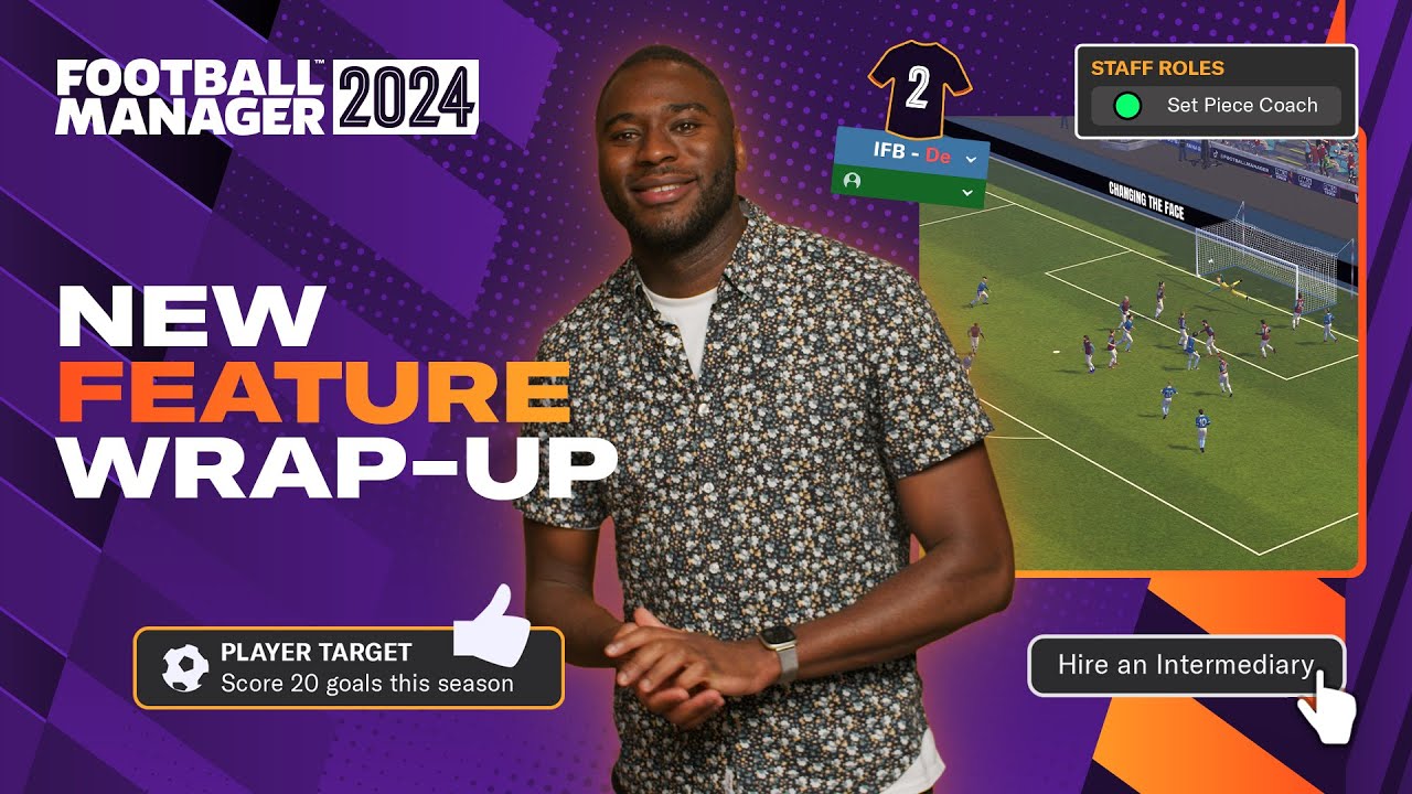 Football Manager 2024 Mobile – Nouvelles fonctionnalités révélées