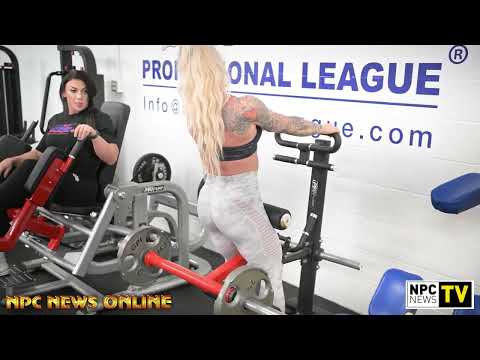 NPC NEWS ONLINE 2024 ROAD TO COLUMBUS – IFBB Pro League Wellness Courtney Starr Training HD Video