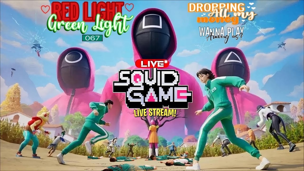One Mistake 😈 Squid Game LIVE 🔴 Red light 🟢 Green light