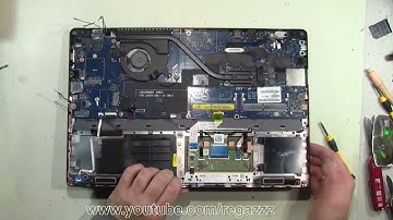 Dell Latitude 5590 How To Complete Take Apart Full Disassembly Nothing Left