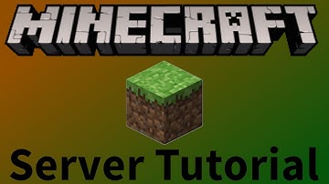 NEW! Minecraft Server Tutorial (Port-Forwarding Included)
