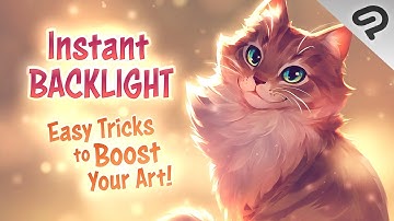 INSTANT BACKLIGHT: Easy Tricks to Boost Your Artwork! in Clip Studio Paint