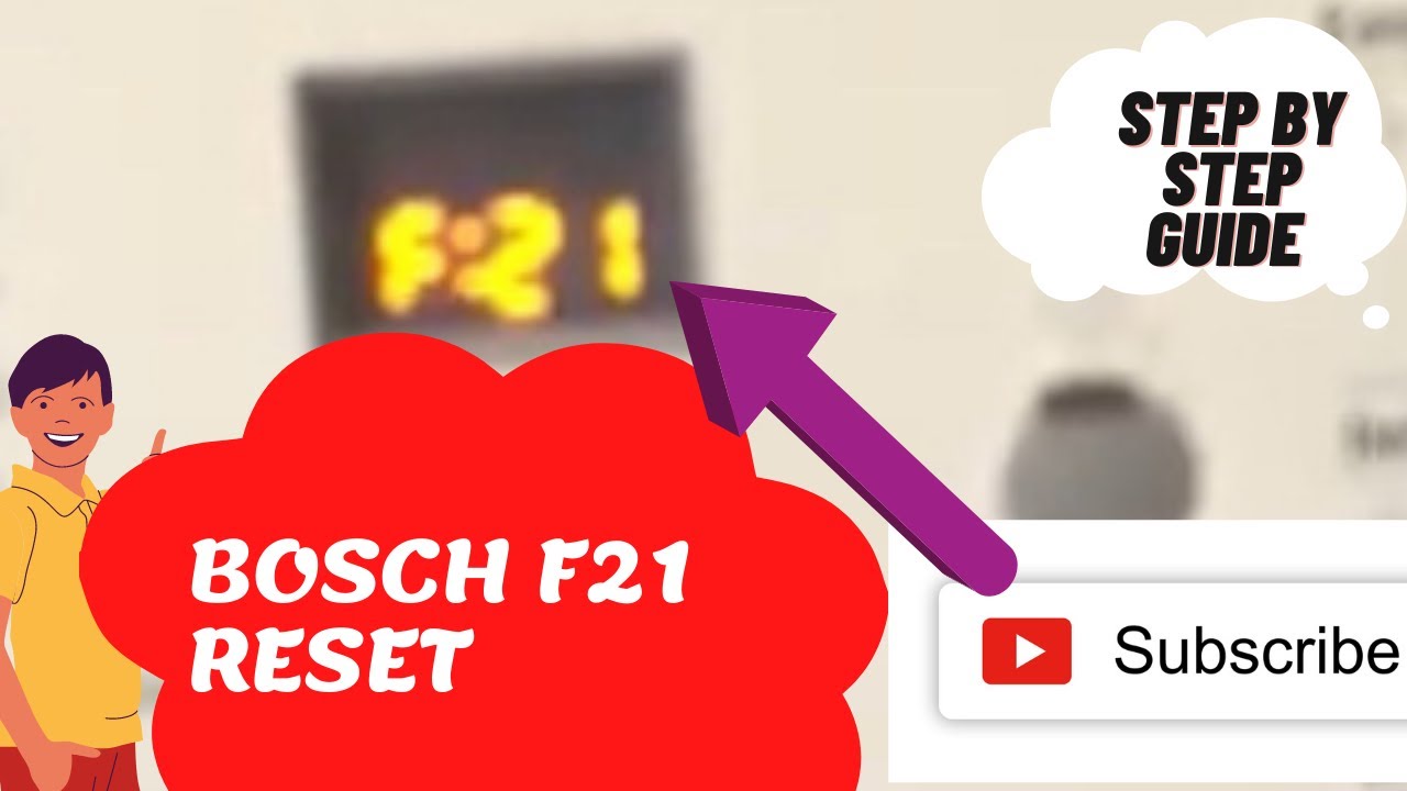 Bosch F21 RESET