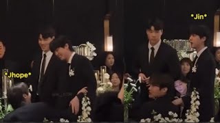 Bts Jin And J Hope At Their Managers Wedding