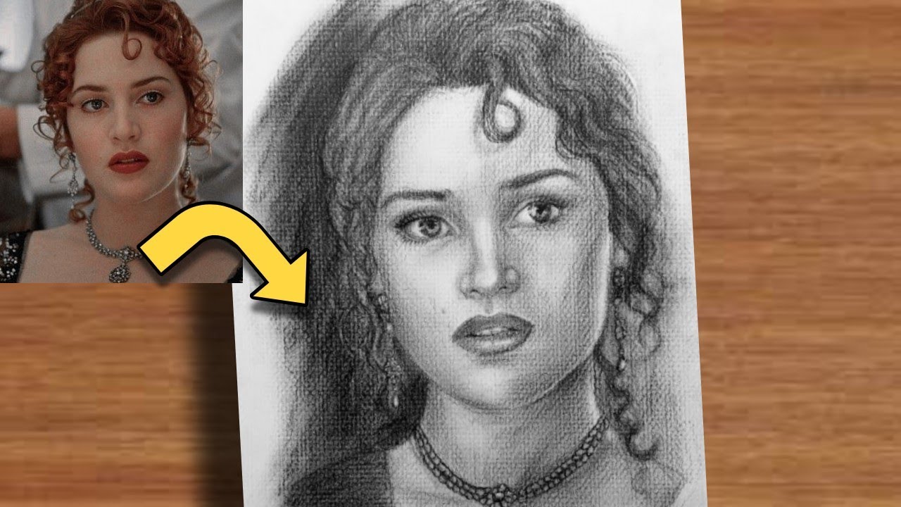 How to Draw a Realistic Face with Charcoal | Easy Step-by-Step Tutorial ...