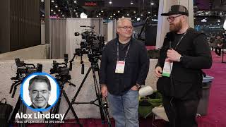 Live Stream Camera Operator Alex Lindsay, Head Of Operations At 090 Media During The Nab Show 2024