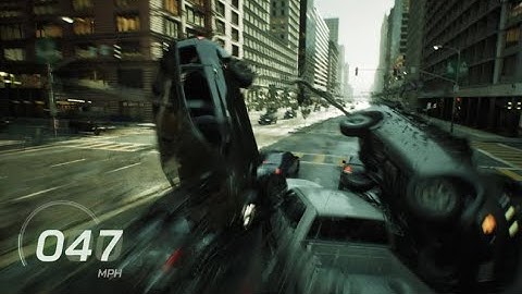 The Matrix Awakens PS5 - 100+MPH Pickup Trucks VS Cars Crash - Unreal Engine 5 - Part 48