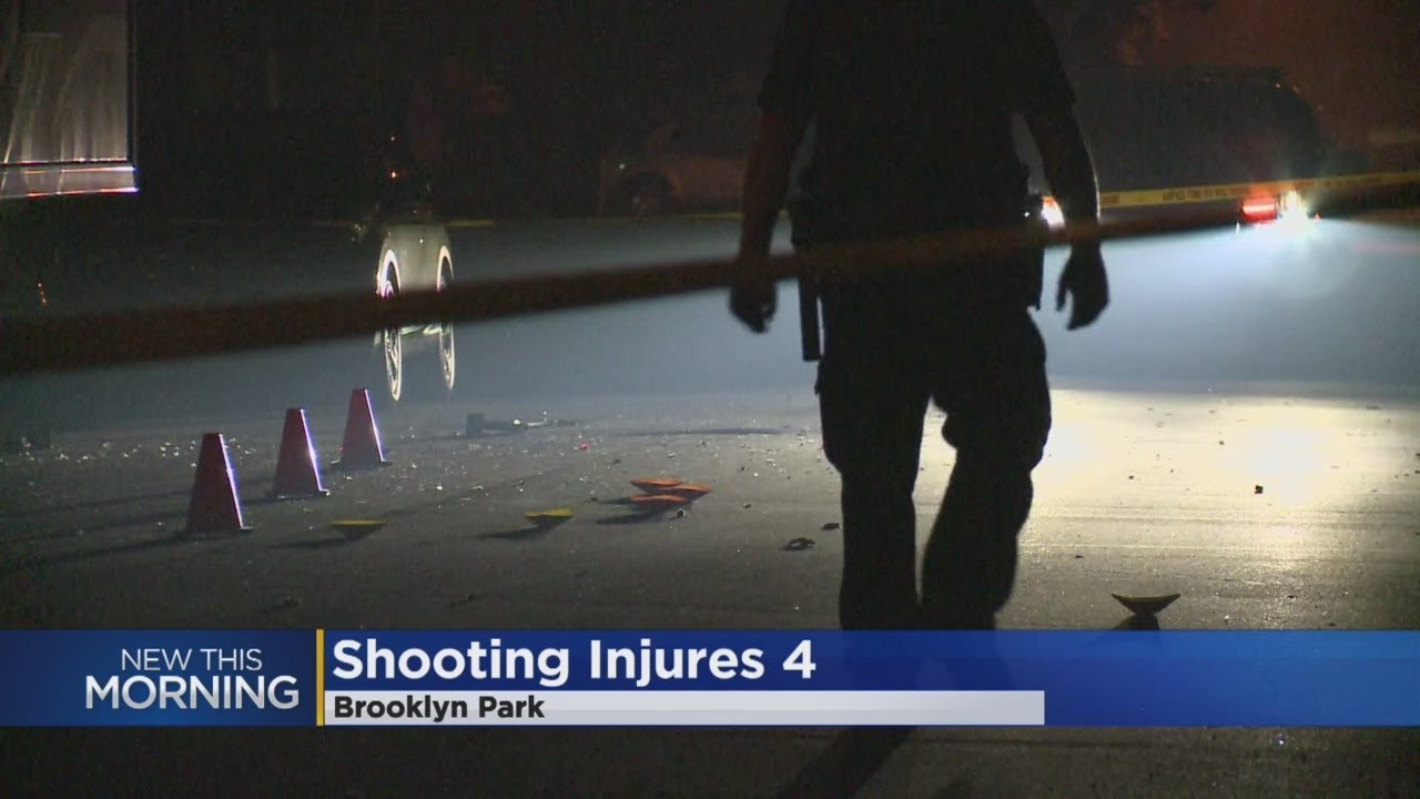 Four Injured In Brooklyn Park Shooting - YouTube