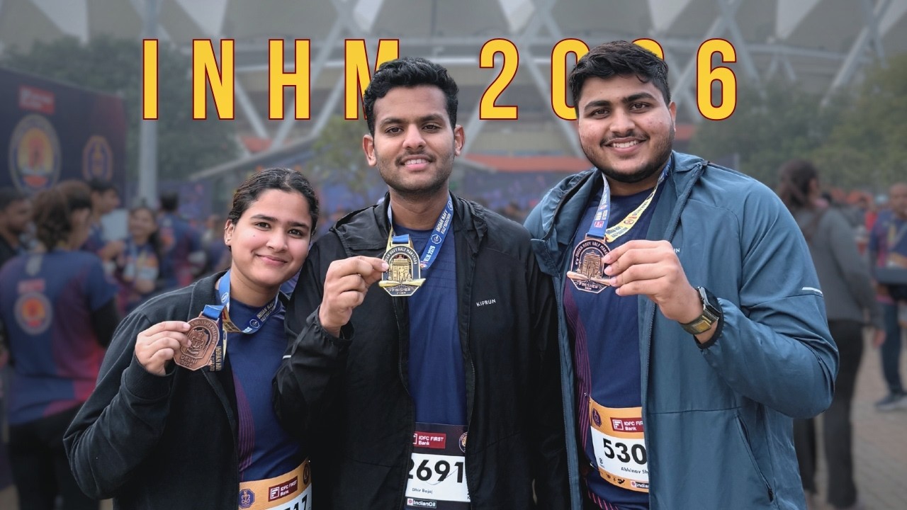The Indian Navy Half Marathon Vlog | INHM Delhi 2026