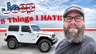 5 Things I Hate About my Jeep Wrangler JL