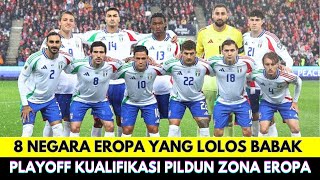 Getting Tighter❗8 European Countries That Have Made It to the Playoff Round of the 2026 World Cup...