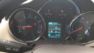 Chevy Cruze repair check engine sign