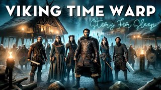 THE VIKING TIME WARP: Fantasy Bedtime Tale | Cozy Adventure Story With Cracking Fire