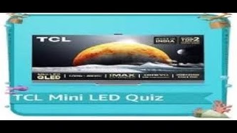 Amazon TCL Mini Led Tv Quiz 15 July 2021 // Prize 10,000 Amazon Pay Balance