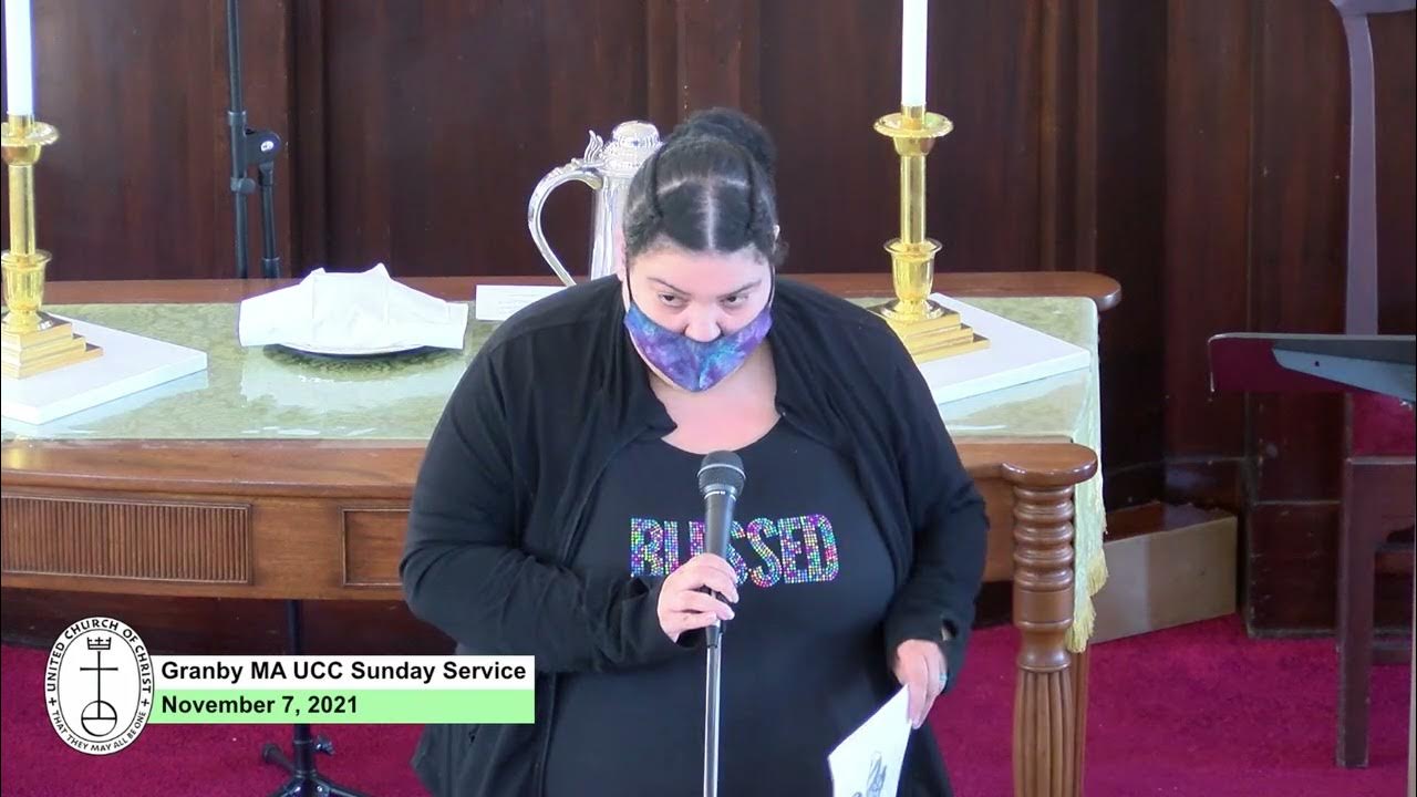 GRANBY MA United Church of Christ Sunday Service 11721 YouTube