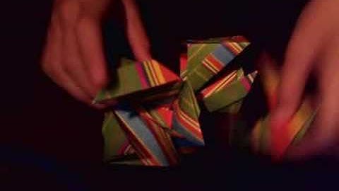 modular origami - japanese brocade