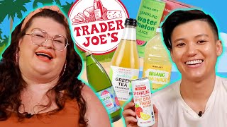 Kristin & Jen Try Every Trader Joe's Non-Alcoholic Beverage