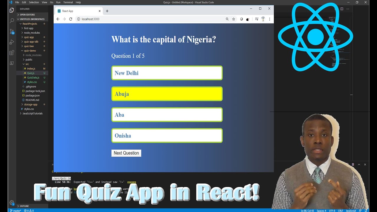 DevQuiz - Jogo de Quiz em tempo real utilizando React Native e