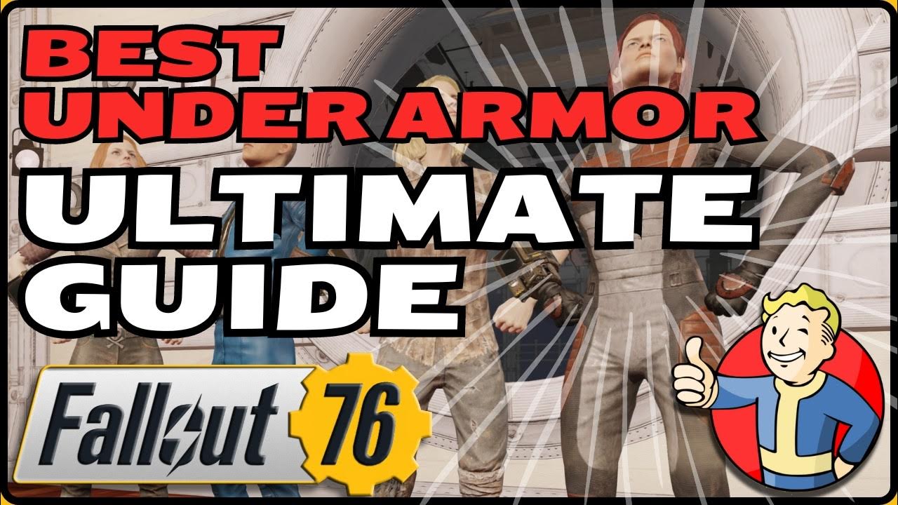Unlock the Perfect Under Armor! Fallout 76 YouTube