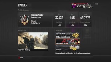 Black Ops 2 - Should I Reset My Stats?