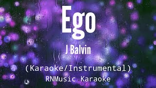 J Balvin - Ego (Karaoke/Instrumental)