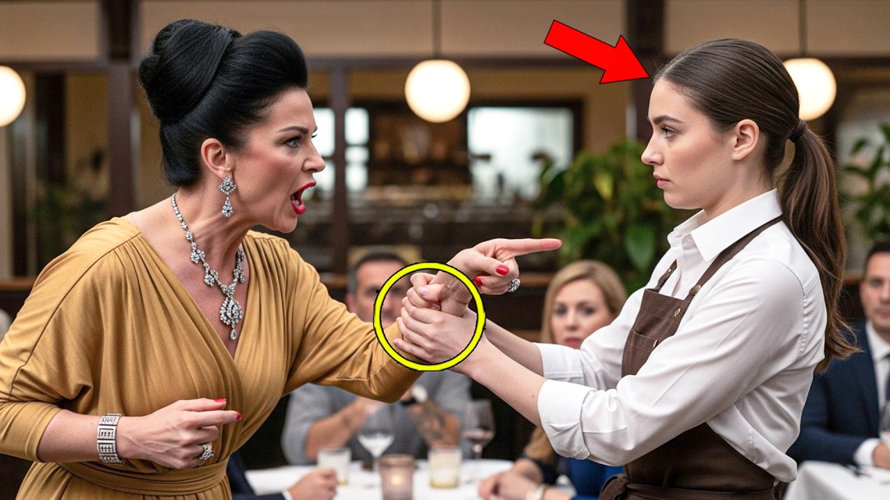 Everyone Feared the Millionaire’s Wife — Until the New Waitress Made Her Look Ridiculous