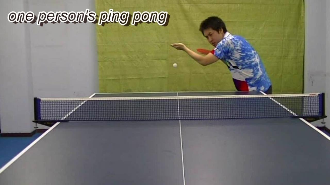 one person's ping pong （English Ver.） YouTube