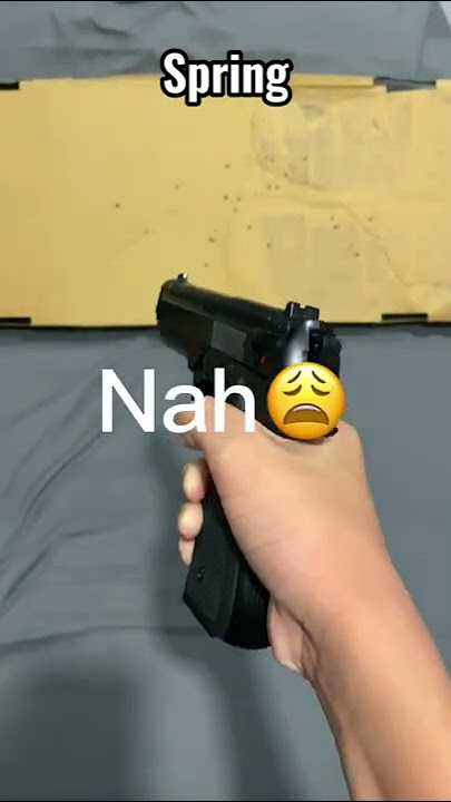 Spring OR Gas Blow Back | Which is Better? #shorts #airsoft
