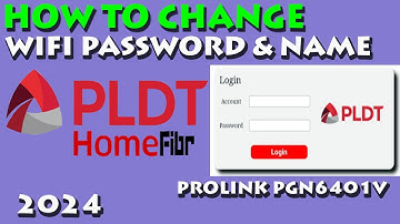 HOW TO CHANGE WiFi PASSWORD AND NAME OF PLDT HOME FIBR  2024