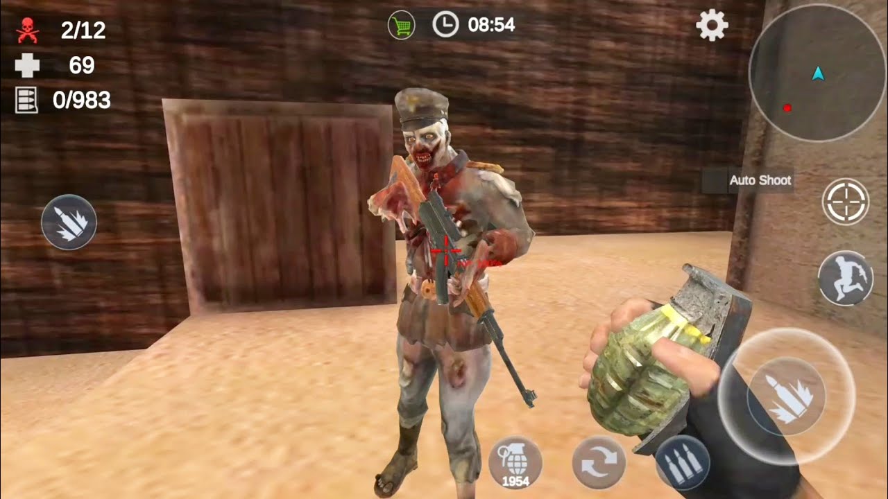 Zombie 3D Gun Shooter- Real Survival Warfare - Android Game Gameplay Part 34