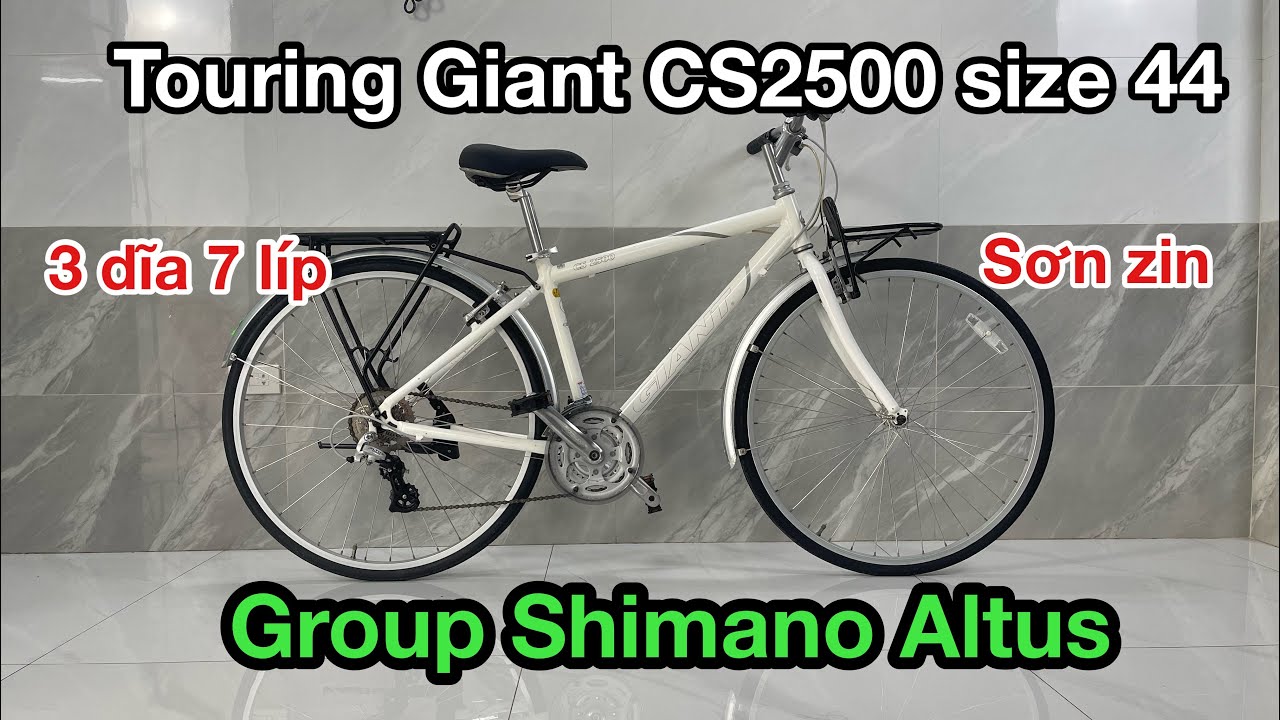 ĐÃ BÁN]XE ĐẠP NHẬT BÃI GIANT CS2500 SIZE 44 | giá 6triệu bao ship 