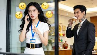 Fille traite son patron de chien en secret—CEO l'entend derrière elle. Subjugué par sa fraîcheur!