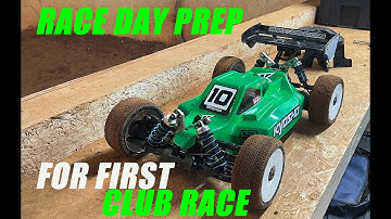 Kyosho Mp9 Evo 2 gets ready for its first race day and I show you what to take to the track