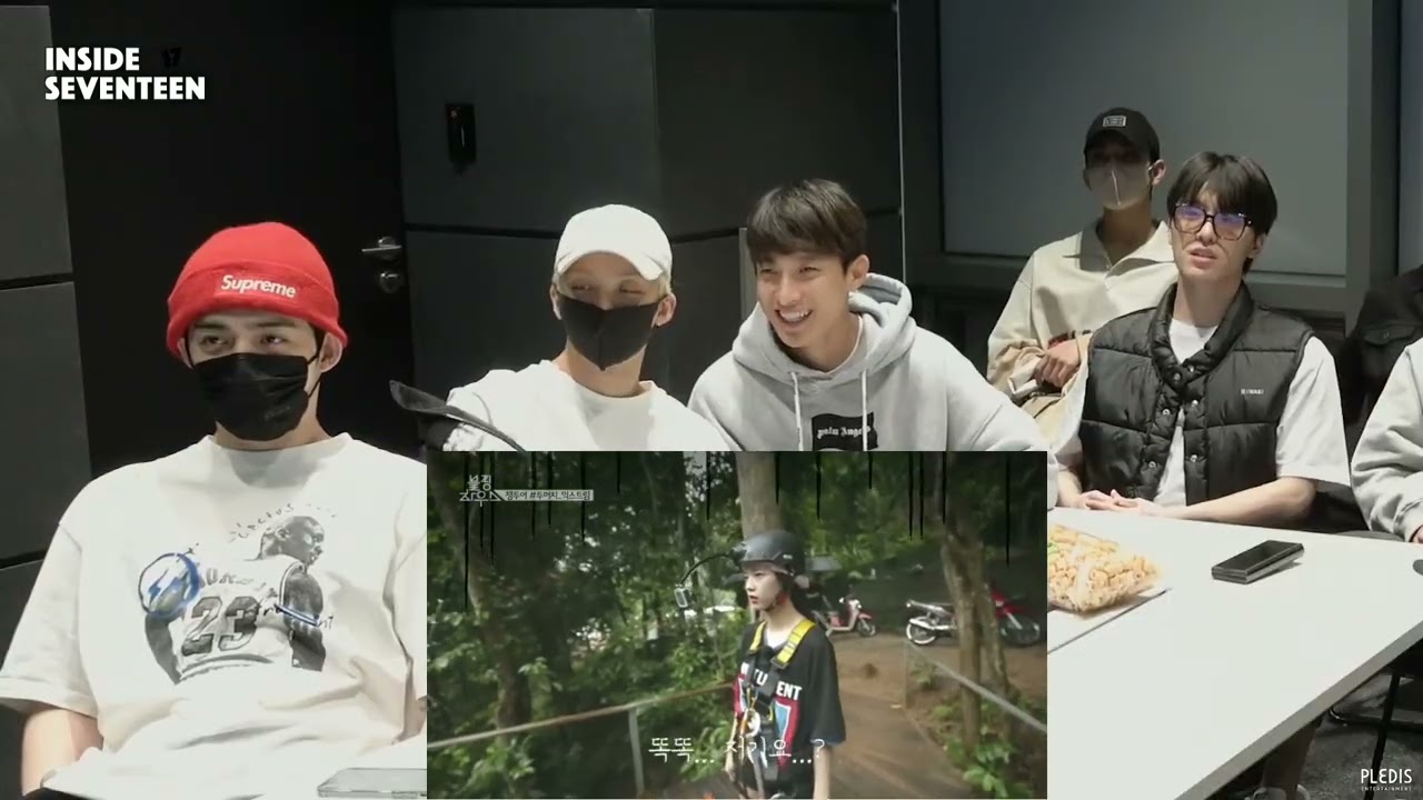 Seventeen reaction to' Blackpink house' ||Ep.5-4