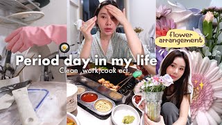 Period day in my life🩸|Trying to be productive , Cooking , what i eat